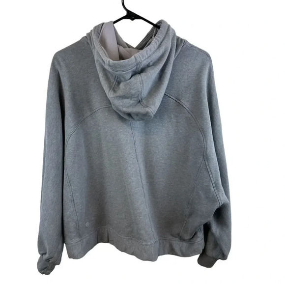 Lululemon Broken Beats Hoodie Heathered Glacier Grey size X/S - Picture 14 of 16